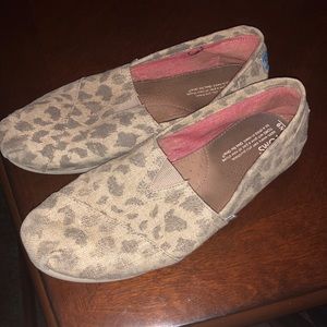 Cheetah Print Toms Shoes